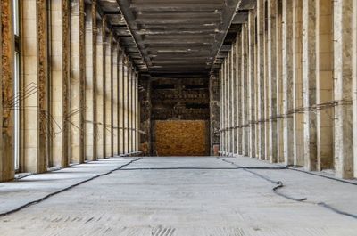 Corridor of building