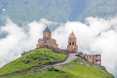 View of historic building against sky