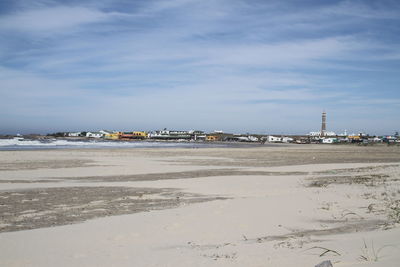 Beach against sky