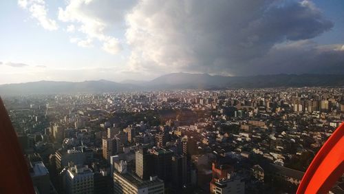 Aerial view of cityscape