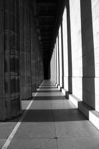 Corridor of building