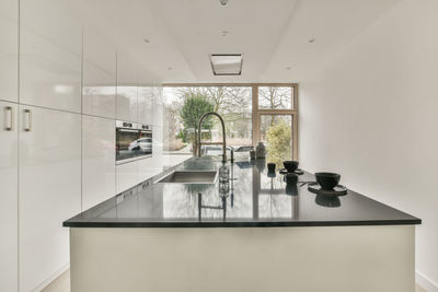 Interior of bathroom