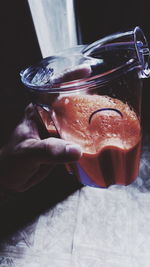 Close-up of drink on table