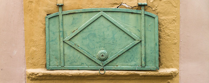 Close-up of built structure