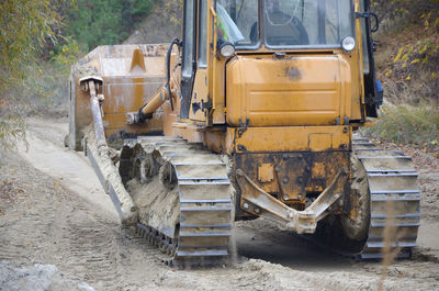 View of construction site