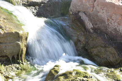 View of waterfall