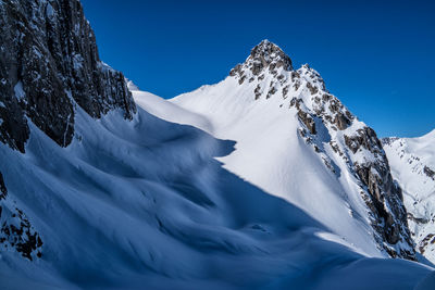 Winter mountain landscape