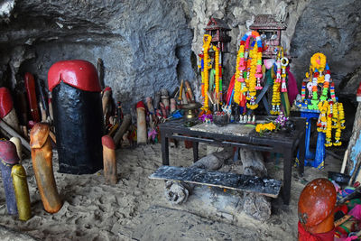 Full frame shot of multi colored objects