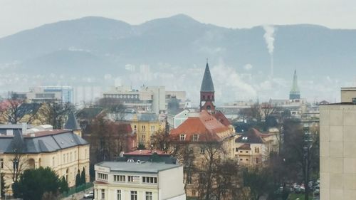 Cityscape against sky