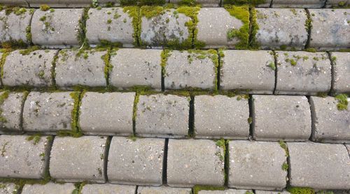 Full frame shot of cobblestone