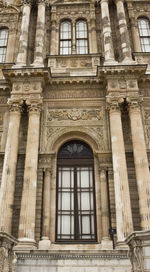 Low angle view of historical building