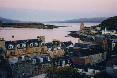 View of city at waterfront