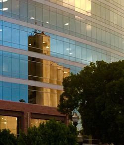 Low angle view of modern building