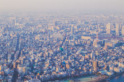 Aerial view of cityscape