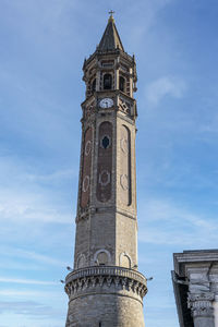 The famous pastel-shaped bell tower of lecco