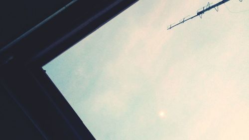 Low angle view of sky