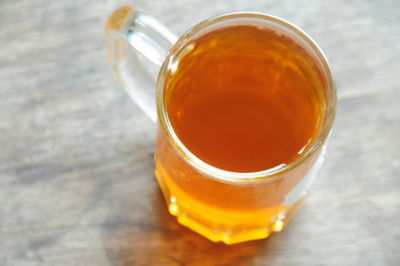 Close-up of drink on table