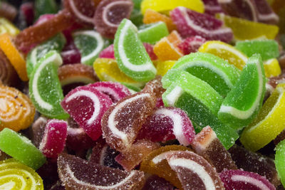 Full frame shot of multi colored candies