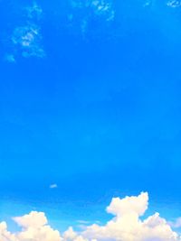 Low angle view of clouds in sky