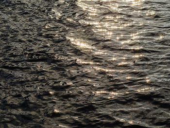 Full frame shot of rippled water