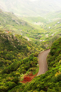 High angle view of landscape