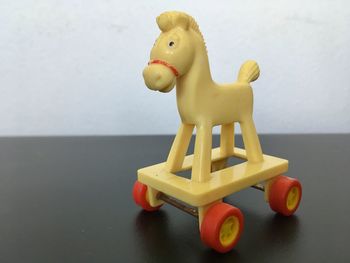 Close-up of stuffed toy on table