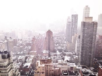 Skyscrapers in city