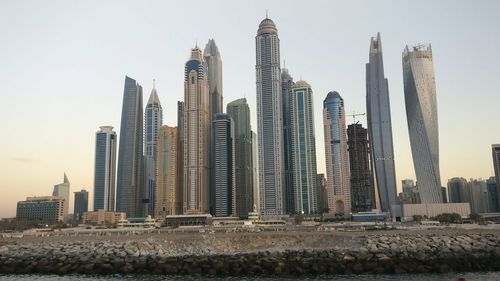 Skyscrapers in city