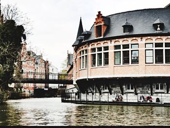 River with buildings in background