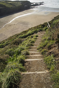 Scenic view of beach