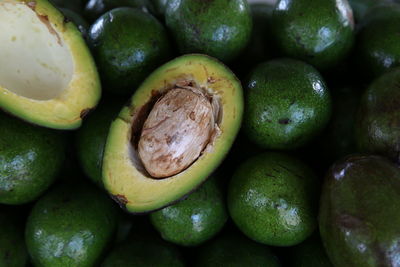 Full frame shot of fruits in market