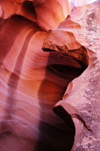 Close-up of rock formation