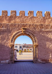 View of historical building