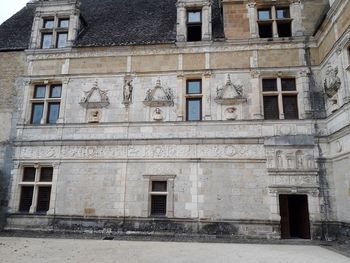 Low angle view of old building