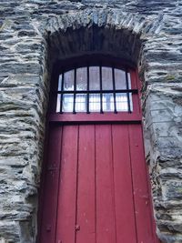 Brick wall with windows