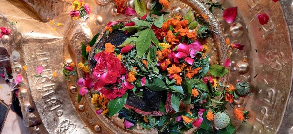 Close-up of flower bouquet