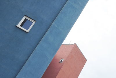 Low angle view of building against sky