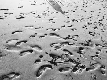 Full frame shot of sand