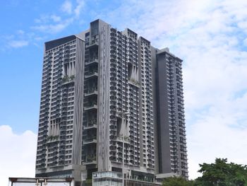 Exterior of modern building against sky