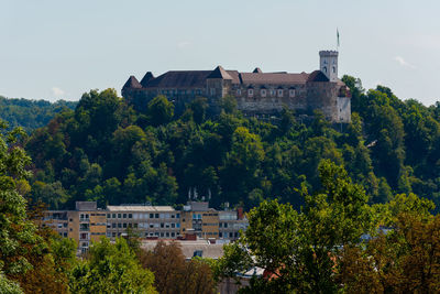 Buildings against sky