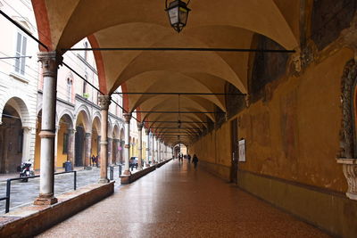 Corridor of building
