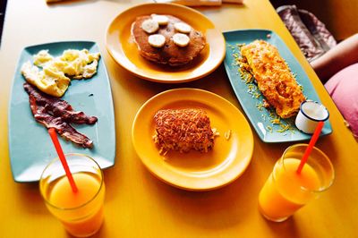 Close-up of food in plate