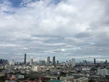 Cityscape against sky