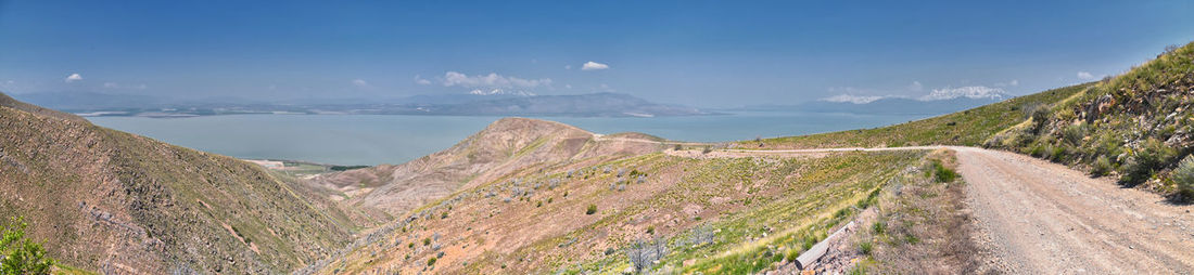 Panoramic view of landscape against sky