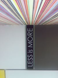 Full frame shot of colorful text