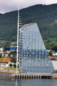 Modern buildings in city