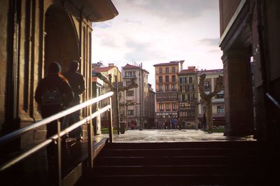 View of built structure against sky