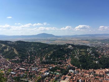 Aerial view of cityscape