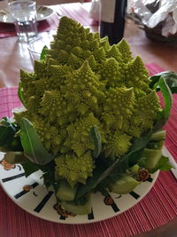 Close-up of vegetables on table