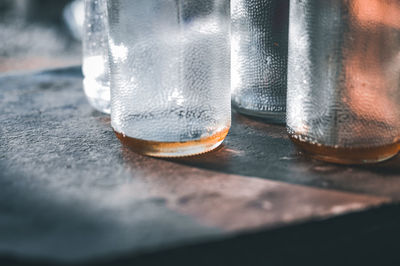 Close-up of drink on table